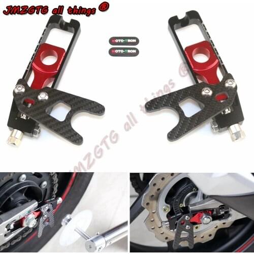 Motorcycle CNC Chain adjustment adjuster For HONDA CBR250RR 2017 2018 2019 Carbon fiber