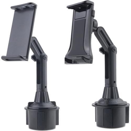 Adjustable Car Cup Holder Smarphone Mount Stand for 4 to 13\" Mobile Phone Tablet