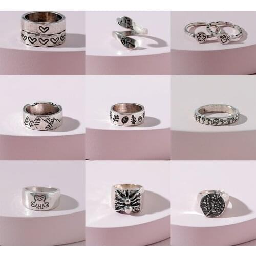 SLOONGJEWELRY Paired Rings