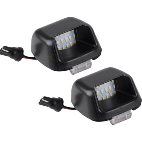 LED License Plate Light for Nissan Navara D40 Frontier 2004-2018