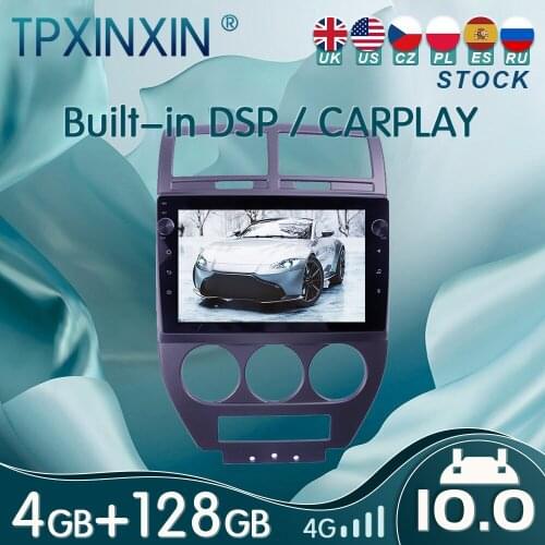 10.0 PX6 For Jeep Compass MK 2006-2010 Android Car Stereo Car Radio with Screen Radio Player Car GPS Navigation Head Unit