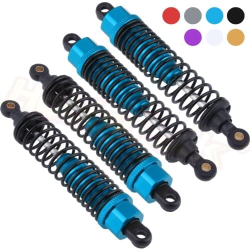 4x HSP 106004 166004 Adjustable Aluminum Shock Absorber 06038 Spare Parts For 1/10 Off Road Buggy RC Model Car 94106 94166 94107