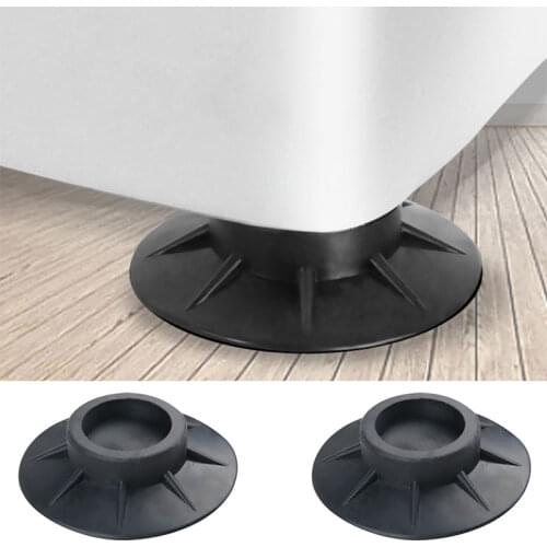 Shock Absorber for Washing Machine Non-Slip Mat Fixed Rubber Base Foot Pad Home Tools Floor Mat Elasticity Base Protectors Pads