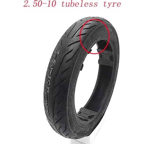 Free shipping Rubber Motorcycle Tyre 2.50-10 tubeless tyre
