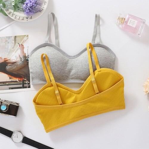 Young Women Bra Without Steel Ring Up Bras Beautiful Sexy Tops Push Up Brassiere Womens Underwear Female Small Chest Welfare