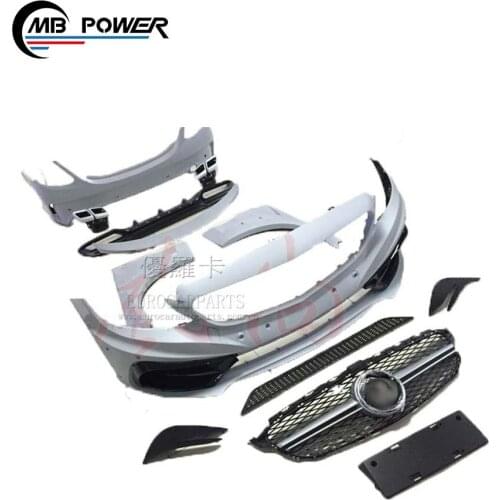 C CLASS W205 4D so style body kit fit for 14~ year high quality pp material C CLASS W205 so STYLE body kit