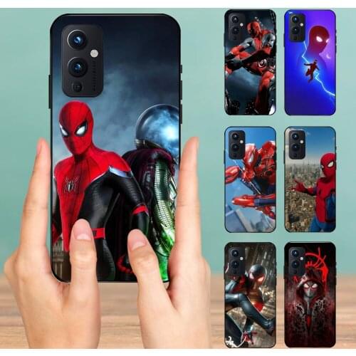 High Quality Phone Mobile Case for One Plus 9Pro 9R 7T PRO 5T 6 5 Spiderman for Phone Cover Spider Man