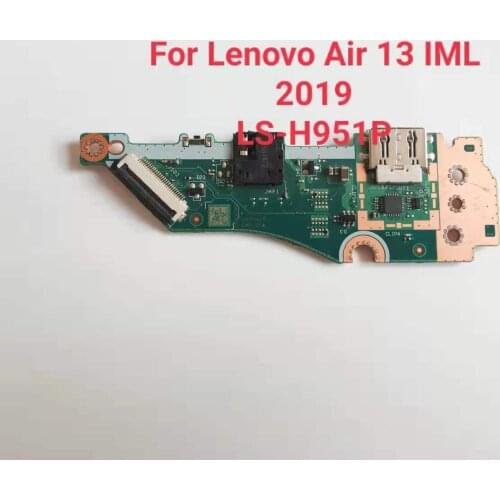 For Lenovo Air-13 IML 2019 S340-13 S340-13IML microphone Board USB Power Button Board Audio panel IO LS-H951P