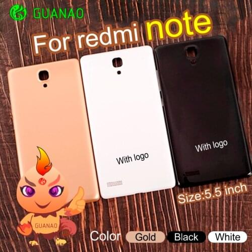 For xiaomi Redmi Note 1 Matte Back Plastic Protector for Xiaomi Redmi Note 1 Battery cover Back Cover for Redmi Note1 Housing