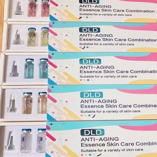 5ml Korean Ampoule Facial Booster Whitening Acne Healing Treatment Meso White Booster Ampoule Serum Starter Kit BB Cream Kit