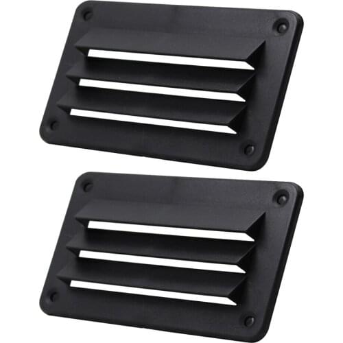 2 Pieces Ventilation Grill Cover Vent Cover High Quality - 14X7,9cm