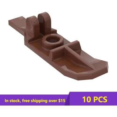 10PCS MOC Bricks 6120 99774 1x4 x 0.8 mini, hinged snowboard For Building Blocks Parts DIY Construction Crea