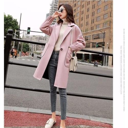 MOONBIFFY Women's Tweed Coats