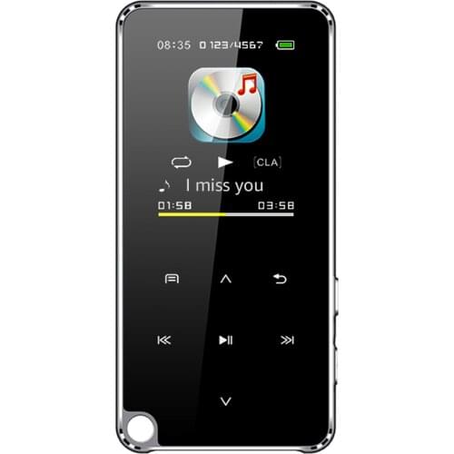 Docooler M25 BT5.0 MP3 Music Video Player Lossless HiFi Sound 1.8" OLED Screen with FM Radio Recording Stereo FM MP3 MP4 Player
