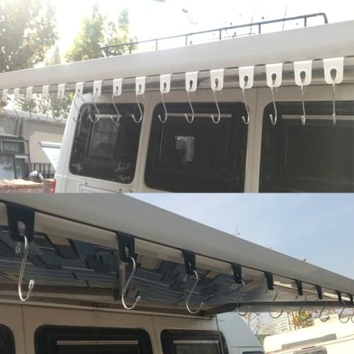 RV Awning Hook Set Portable Convenient Self-Driving Tour Clothes Drying Accessories Clothes Hook Caravan Awning Hanger Hook