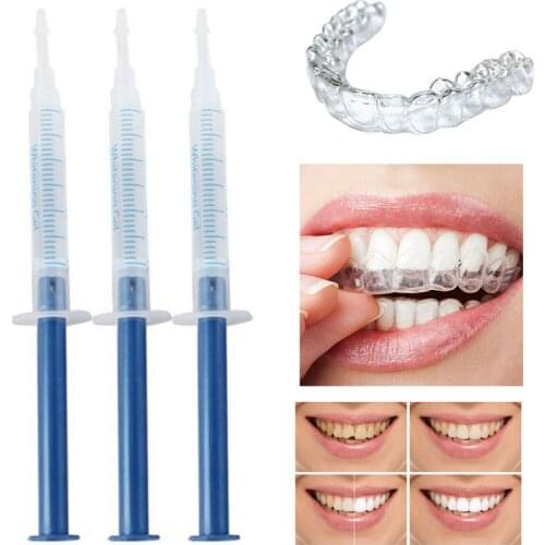 Natural Bleaching Teeth Tooth Whitening Whitener Care Oral Hygiene With 44% Carbamide Peroxide New