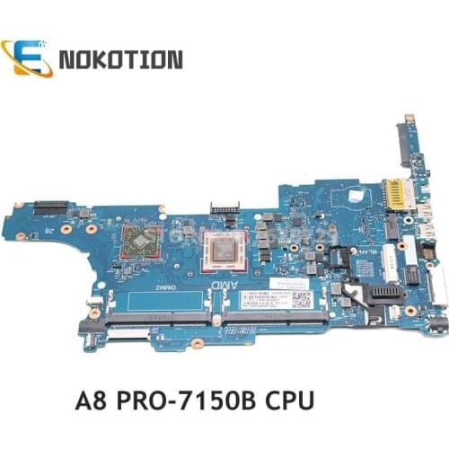 NOKOTION 802542-601 802542-001 768795-001 For HP 745 G2 845 G2 Laptop Motherboard A8 PRO-7150B CPU DDR3 FUll tested