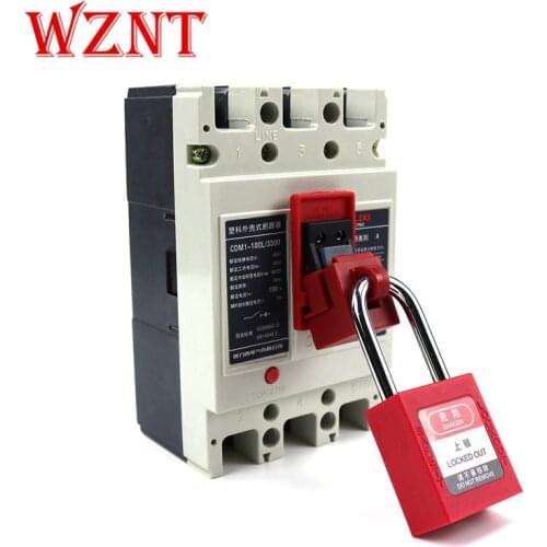 NT-L11 Clamp type circuit breaker lock Industrial electrical open handle lock Loto energy isolation Safety lock