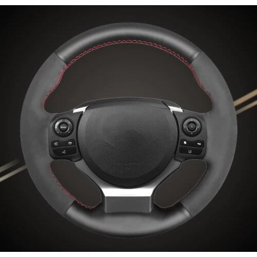 Car Braid On The Steering Wheel Cover for Lexus IS200t 2016 2017 IS250 2014 2015 IS300 IS350 IS F-Sport NX CT200 Auto Styling