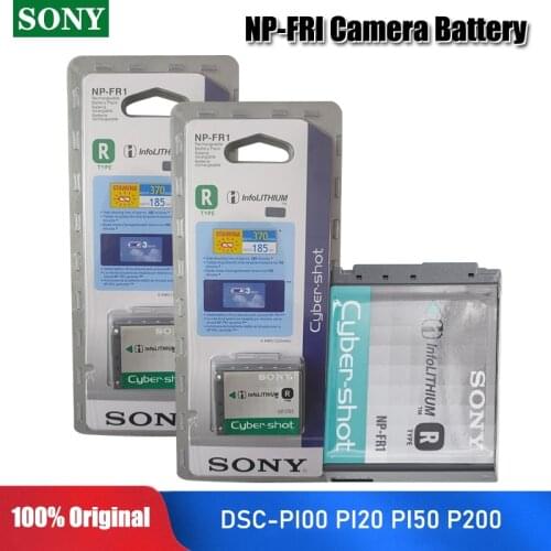 SONY Original 3.6v NP-FR1 NP FR1 NPFR1 1220mah Lithium Rechargeable Battery DSC P100 P200 P150 P120 T30 G1 V3 T50 Camera Cells
