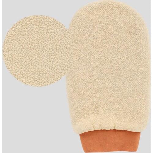 1PC Single Layer Shower Spa Exfoliator Bath Glove Body Cleaning Products Scrub Dead Skin Removal Bathing Cleaning Gloves