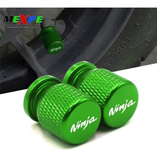 Suitable for Kawasaki motorcycle NINJA1000sx ninja650/400/250 zx-6r zx-10r zx-14r CNC aluminum alloy tire valve cover decoration