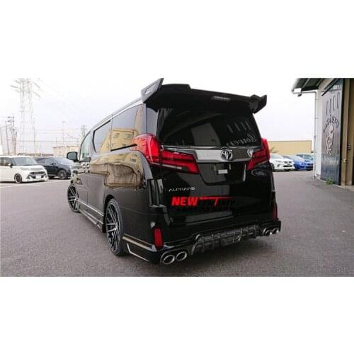 Suitable for Toyota New Erfa Sc Modified Rowen Small Enveloping Wolf Inflammation Front and Rear Lip Kit