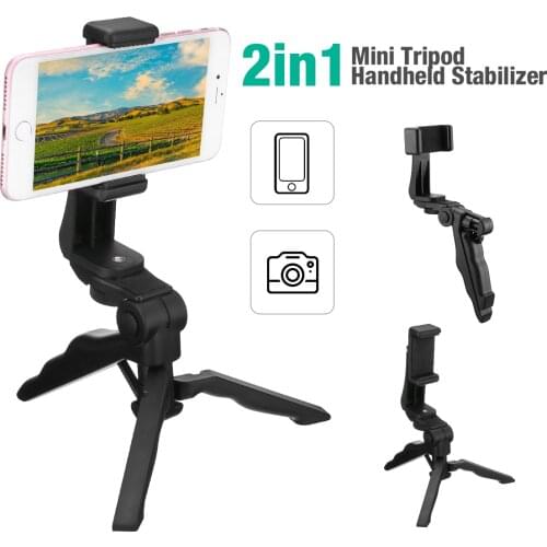 360° Adjustable Mini Tripod For Phone Stand Holder Camera Tripod For GoPro Digital Camera PTZ DJI Osmo Shooting Youtube Videos