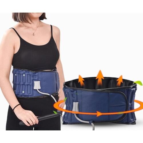 Adjustable Waist Waist Belt Lumbar Support Lumbar Correction Belt With Traction Device Self Back Waist Support Belt Lumbar