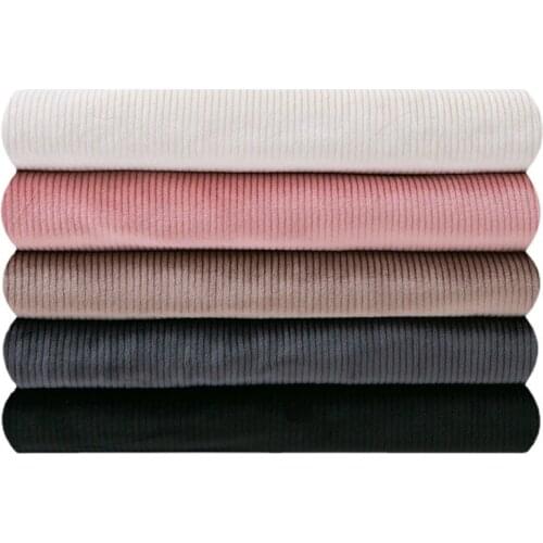 Width 70'' Thick Double Sided Warm Cupro Velour Fabric By The Half Yard For Straight Pants Skirts Cheongsam Material