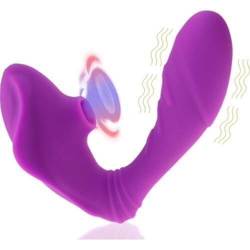 G Spot Clit Sucker Clitoris Stimulator Waterproof Vagina Nipple Massager Sucking Dildo Vibrator Sex Toys for Women Adult Couples
