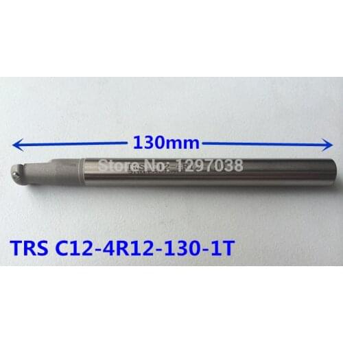 TRS C12-4R12-130-1T Comer Rounding End Mill RPMT08T2 insert