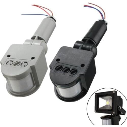 Outdoor Motion Sensor Switch 12V Wall Light Lamp LED PIR Infrared Motion 180 Degree Rotating Sensor Detector Switch