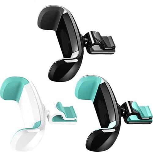 SOONHUA Universal Car Phone Holder for iPhone 8 X 7 Mini Air Vent Mount Holder 360 Rotation Car Mobile Phone Holder Stand