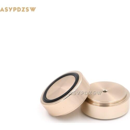 4 PCS Solid aluminum Golden 44*17 Power AMP rack foot Preamplifier DAC feet