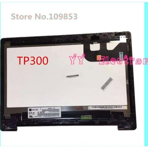 For Asus Transformer Book TP300 TP300L TP300LA TP300LD-DW067 13.3'' LCD Touch Screen Digitizer+Bezel Display Laptop