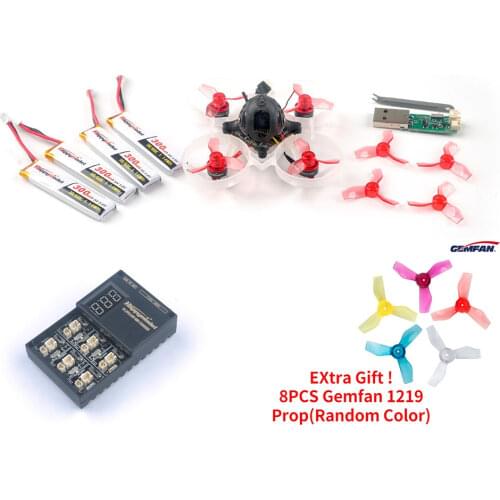 Happymodel Mobula6 Crazybee F4 Lite 5A 5.8G 25mW Runcam Nano3 SE0802 KV19000 KV25000 1S 65mm Brushless FPV Tinywhoop Drone