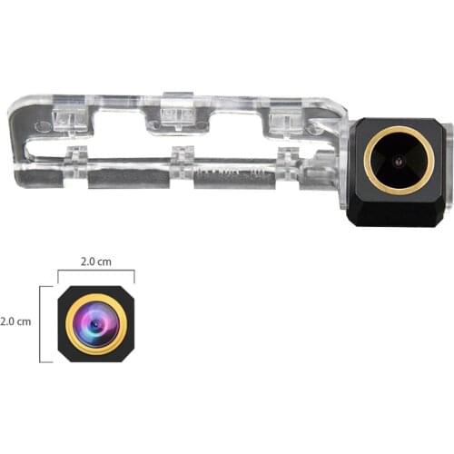 HD 1280x720p Golden Camera Rear View Reversing Backup Camera for Honda Civic 2006-2011 , Night Vision Camera Waterproof Camera