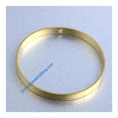 1000 PCS Raw Brass Circle 25*2.5*0.5mm copper Rings fashion jewelry findings jewelry Connectors Quoit