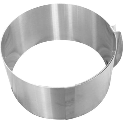 Kitchen Retractable Circle Mousse Ring Mould Baking Tool Stainless Steel Round & Square Cake Mold Bakeware Baking Tools