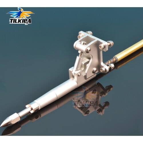 Left/Right 6.35mm Flex Cable Stainless Steel Prop Shaft Drive Dog Prop Nut Gasket Brass Tube Plastic Pipe Bracket For RC Boat