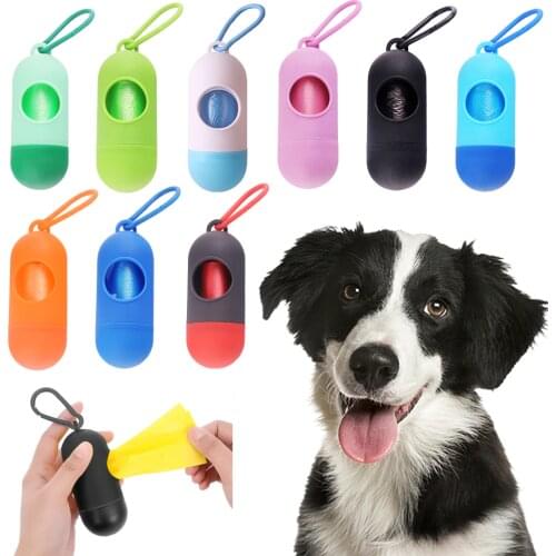 Random Pet Dog Garbage Bags Safe Non-toxic Waste Poop Bag Dog Products Dispensador Pets Clean Accessories Mascotas Bolsas Perro