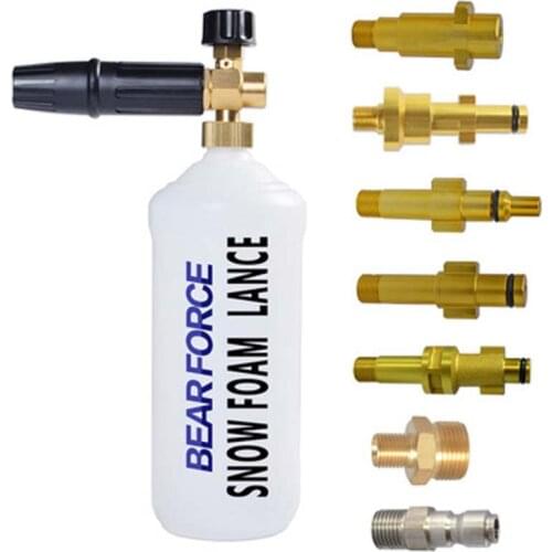 Car foam wash Snow foam lance foam nozzle foam cannon foam generator for Daewoo Hammer Karcher Huter Makita High Pressure Washer