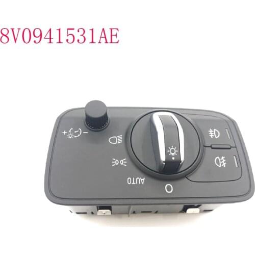 8V0941531AE 8v0941531AE Headlight Fog Light Control Switch Button FOR AUDI A3 8V0 941 531 AE 8v0 941 531Headlight Switch