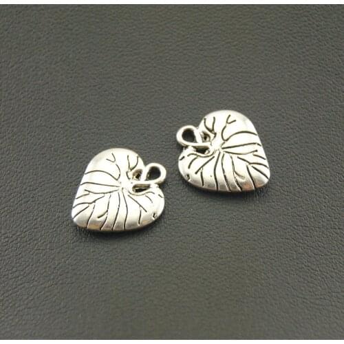 5pcs Charm Pendants Human Anatomical Heart Silver Color DIY Jewelry Findings Accessories A1012