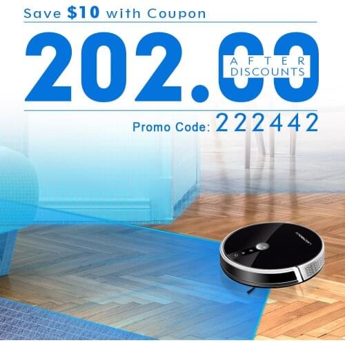 2020 best LIECTROUX Robot Vacuum Cleaner C30B,Wet&WiFi,Map Navigation, Memory,remote App,Electric Water Tank,Brushless Motor