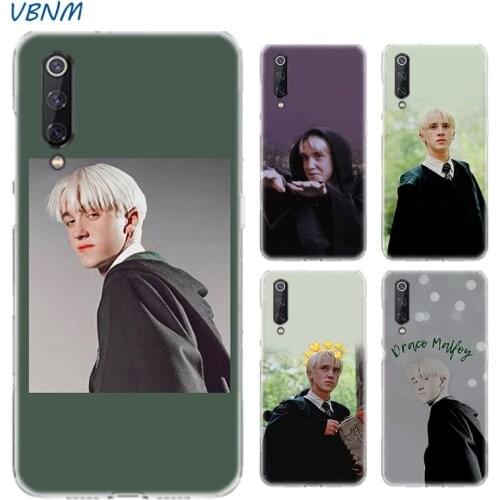 Draco Malfoy Silicone Case For Xiaomi Note 10 9 8 lite A3 5X 6X CC9 CC9E 9SE 8SE 9T F1 Bags Cover