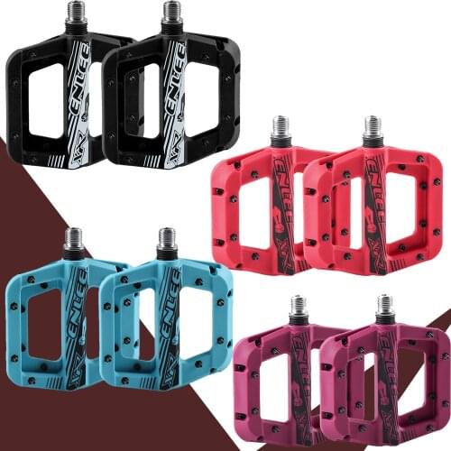 Super light mountain bike pedal CNC nylon fiber big bike bearing pedal MTB bicycle parts