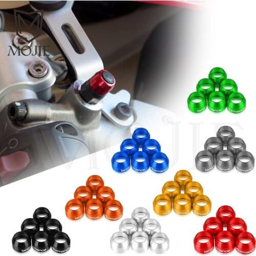 Motorcycle Universal Billet Bleed Valve Cover Kit For BMW F800GS/Adventure F800R R1200RT S1000RR S1000XR K1200S F650GS R1150RT