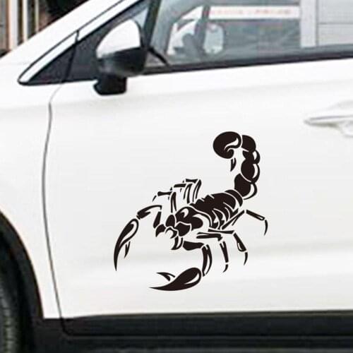 1pcs 3D Scorpions Car Sticker Body Trucks Window Waterproof PVC Car-styling Auto Decal Car Bonnet Side Stripes Animal Sticker